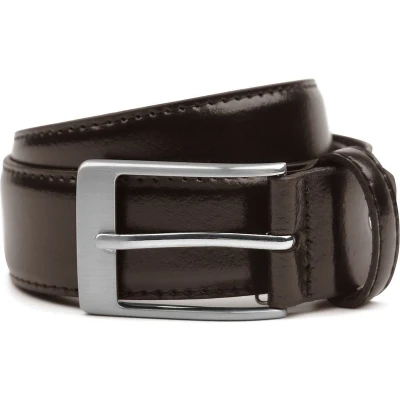 Afbeelding van Suitable Riem Donkerbruin Leer 023 maat 105 Heren Herenkleding Herenriem