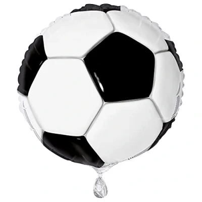 Afbeelding van Unique Party 27318 heliumballon voetbal 45 cm