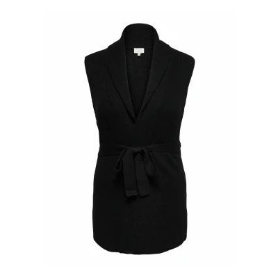 Afbeelding van ONLY Carmakoma Carkatia Vest, Dames, Maat: S 42/44, Black