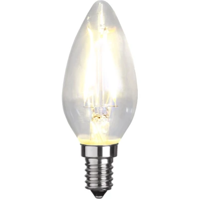 Afbeelding van Star Trading LED Kaars lamp lichtbron E14 Niet dimbaar Extra Warm Wit 2700K 2 Watt vervangt 25W Halogeen