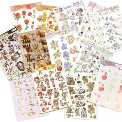 Afbeelding van 3D Cutting Sheets Assorti