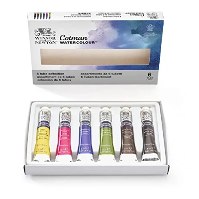 Afbeelding van Cotman 6 Tube Set