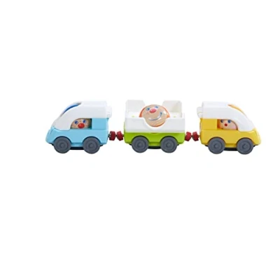 Afbeelding van HABA KULLERBÜ MINE Track FAST 5 Pieces Speelgoedtreinbaan voor kinderen, Maat: One Size, Multi coloured