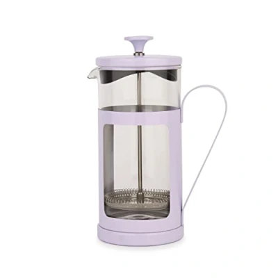 Afbeelding van La Cafetière Cafetiere Monaco RVS / Lavender 1 liter 7 kops