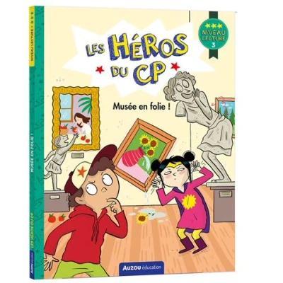 Image de Les heros du cp niveau 3 musee en folie !