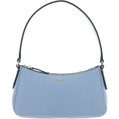 Afbeelding van BOSS Alyce HOBO Handtas, Dames, Maat: One Size, Light/pastel blue