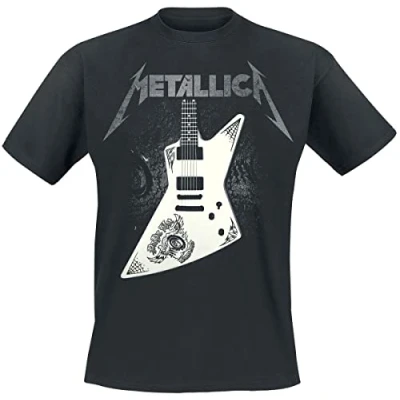 Afbeelding van Metallica Papa Het Guitar Heren T shirt L Zwart