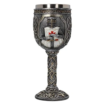 Afbeelding van Nemesis Now Templars Beker, 22 cm, grijs