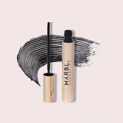 Afbeelding van MARBL. Cosmetics Long Lasting Mascara Waterproof Zwart Vegan &amp; Dierproefvrij