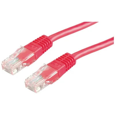 Afbeelding van VALUE Patchkabel Cat.6 UTP (Class E), rood, 7 m