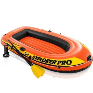 Afbeelding van Intex Explorer Pro 300 Opblaasboot Set Oranje Opblaasboten &amp; Accessoires
