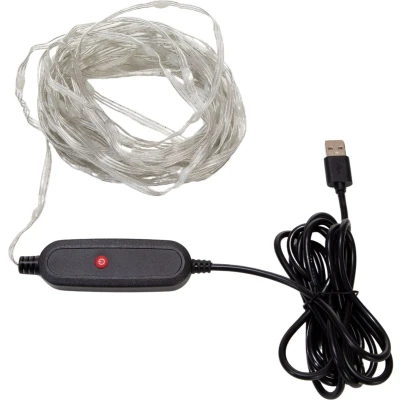 Afbeelding van TUYA LED 7.5 m 75 veelkleurige lampen transparante draad smart