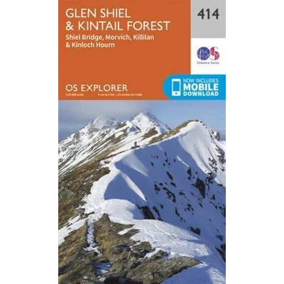 Afbeelding van EXP 414 Glan Shiel &amp; Kintail Forest