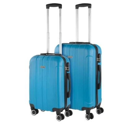 Afbeelding van ITACA reiskoffers van de firma ITACA. set koffers 4 Wielen rijstkoffers ABS stevige lichte combinatieslot 771100B