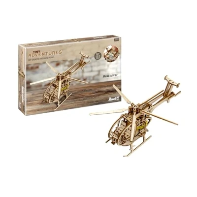 Afbeelding van Revell Hout Tiny Adventures helicopter Helikopter (bouwpakket)
