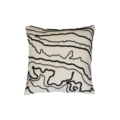 Afbeelding van Light &amp; Living Kussen CASTRO 45x45cm Bruin
