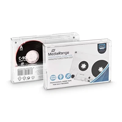 Afbeelding van Audiokassette C90 90min Typ1 normale Bias transp.