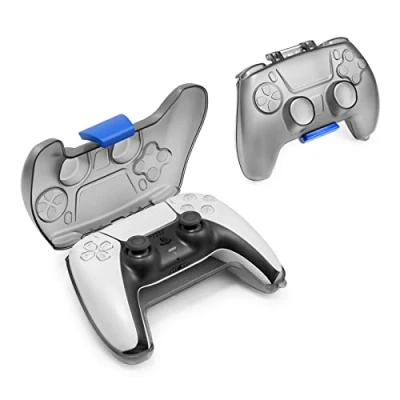 Image de tomtoc Coque pour manette PS5, étui de protection voyage télécommande sans fil Playstation 5 DualSense, rigide rangement compact, ultra fin et léger accessoires PS5
