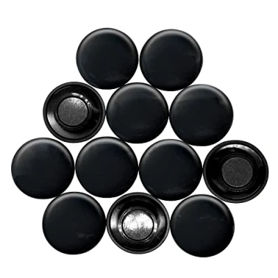 Afbeelding van Magnet Expert Grote Raad Recensies Zwart/Planning Magneet (40 mm Diameter x 8 Hoog) (1 verpakking van 12)