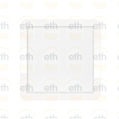 Afbeelding van ETH Anne LED plafonnière 4 settings 30x2.7cm 18W IP44 Vierkant Badkamer geschikt