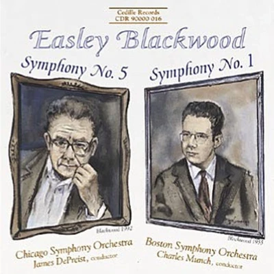 Afbeelding van Boston Symphony Orchestra, Chicago Orchestra Blackwood: Symphonies Nos. 5 &amp; 1 (CD)