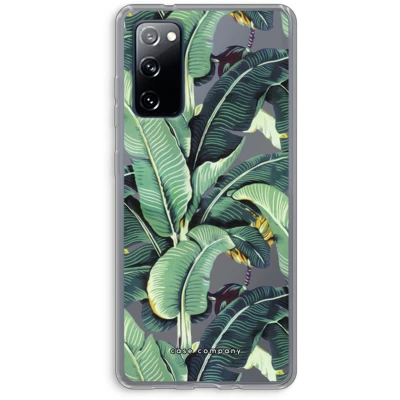 Afbeelding van hoesje geschikt voor Samsung Galaxy S20 FE / 5G Bananenbladeren Soft Cover Telefoonhoesje Bescherming aan alle Kanten en Schermrand