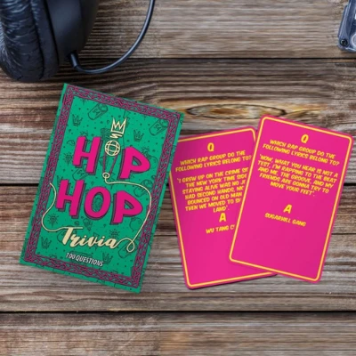 Afbeelding van Gift republic Hip Hop Trivia Multi color / 11 x 7.5 4 cm Karton