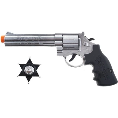 Afbeelding van Revolver met sheriff ster