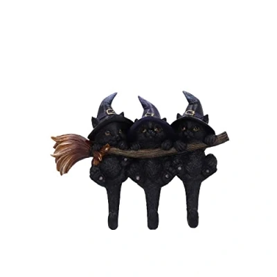 Afbeelding van Nemesis Now Witches Helpers sleutelhanger, 20 cm, zwart