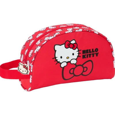 Afbeelding van Reistasje Hello Kitty Iconic Wit Rood 26 x 16 9 cm