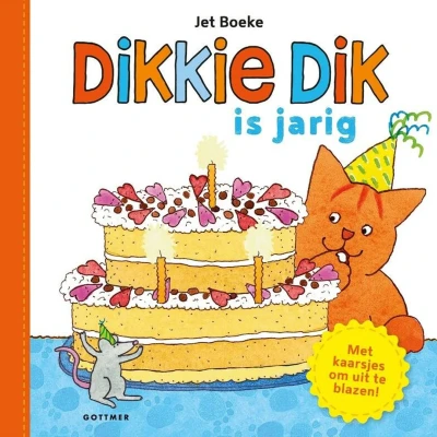 Afbeelding van Uitgeverij gottmer kartonboek dikkie dik is jarig