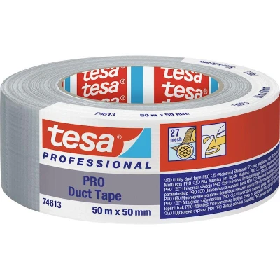 Afbeelding van Tesa ducttape Pro 74613 grijs 50mmx50mtr