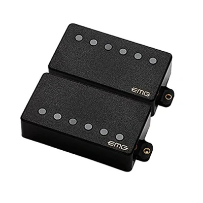 Afbeelding van EMG 57/66 Set Black Humbucker pickup voor gitaren