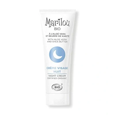 Afbeelding van Marilou Bio Nachtcrème Gezicht 30 ml