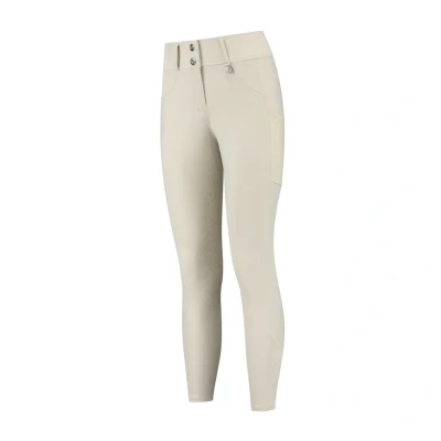 Image de Mrs. Ros Pantalon d&#039;Équitation Amsterdam Full Grip Beige L