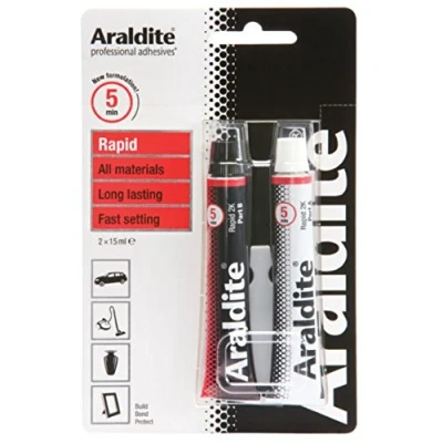 Afbeelding van Araldite 2 x snellijm, extra sterk, 15 ml