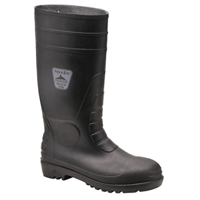 Afbeelding van Portwest FW94 Veiligheid 36/3 Wellington, zwart.