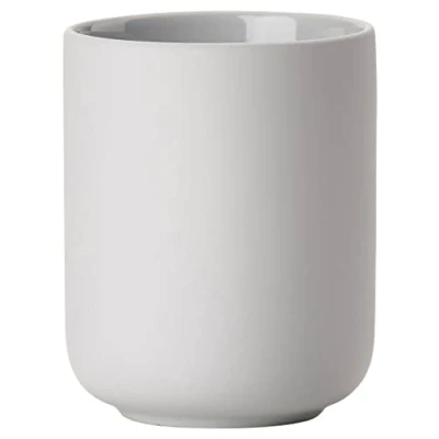 Afbeelding van Zone Denmark Ume Tandenborstelbeker Dia. 8,3 x 10,3 cm Soft Grey