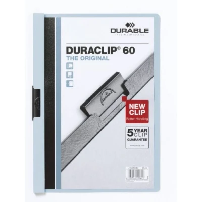 Afbeelding van Durable 220906 Klemmap Duraclip Original 30 (voor 1 vellen A4), 25 stuks, blauw