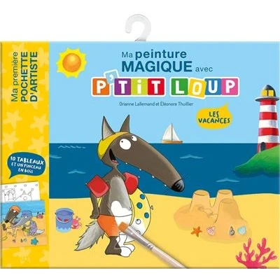 Image de Ma peinture magique avec P&#039;tit Loup Les vacances