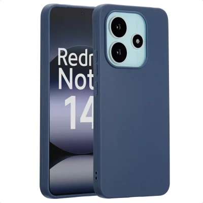 Afbeelding van imoshion Hoesje Geschikt voor Xiaomi Redmi Note 14 5G Color Backcover Donkerblauw