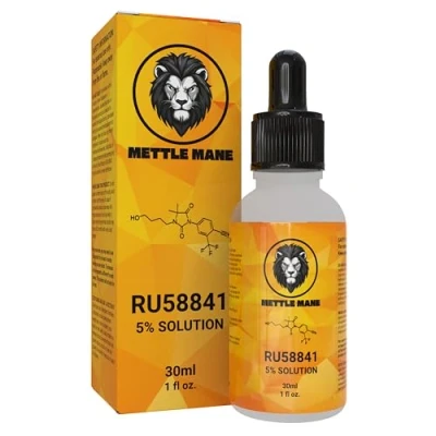 Afbeelding van Mettle Mane RU58841 5% oplossing (50 mg/ml) DHT blokkerend haarserum 30 ml fles