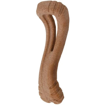 Afbeelding van Petstages Dogwood Flip &amp; Chew Hondenspeelgoed M Bruin Hondenartikelen