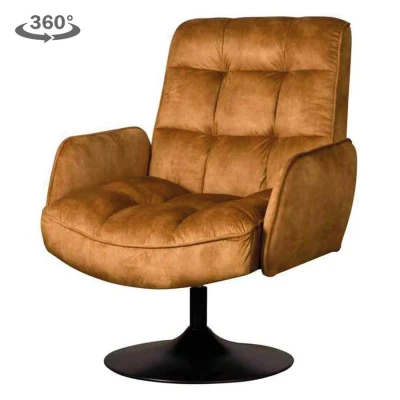 Afbeelding van Tropea Fauteuil Adore yellow 15 (draaibaar)