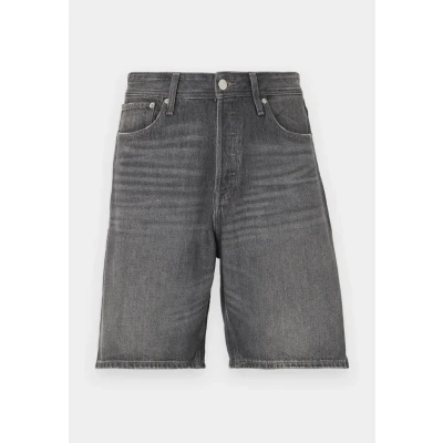 Afbeelding van Jack &amp; Jones Jjialex Jjoriginal Jeansshort, Heren, Maat: XXL, Black denim
