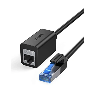 Afbeelding van UGREEN Cat 8 ethernet verlengkabel RJ45 netwerk stekker naar bus 40 Gbps 2000 MHz compatibel met PS5 PS4 PC router modem switch tv box 0,5 m