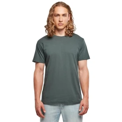 Afbeelding van Herenshirt &#039;Basic Round Neck&#039; met korte mouwen Bottle Green 3XL