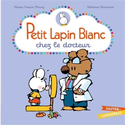 Image de Petit Lapin Blanc chez le docteur