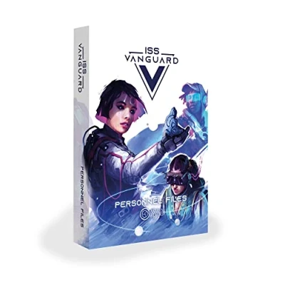 Image de ISS Vanguard Board Game Personnel Files Expansion Cooperative Sci Fi Strategy for Adults and Kids Ages 14+ 1 4 Players Average Playtime 90 120 Minutes Made by Awaken Realms