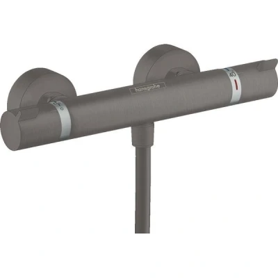 Afbeelding van Hansgrohe Ecostat douchethermostaat Comfort opbouw Brushed Black Chrome